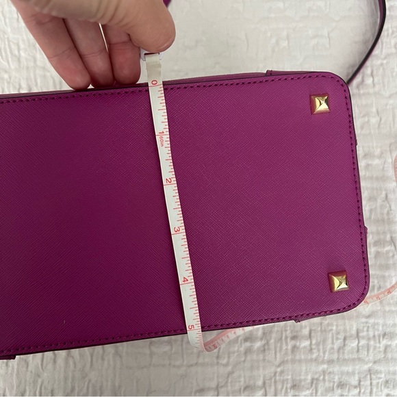 HENRI BENDEL WEST 57TH TRAIN CASE Bag in Purple One Size - Picture 14 of 14